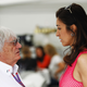 Bernie Ecclestone and wife Fabiana Flosi via Getty Images